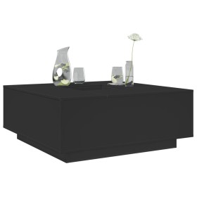 Schwarzer Couchtisch aus Ingenieurholz 100x100x40 cm von , Couchtisch - Ref: Foro24-3284050, Preis: 195,19 €, Rabatt: %
