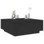 Mesa de centro madera de ingeniería negro 100x100x40 cm by , Coffee table - Ref: Foro24-3284050, Price: 195,19 €, Discount: %