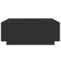 Mesa de centro madera de ingeniería negro 100x100x40 cm by , Coffee table - Ref: Foro24-3284050, Price: 195,19 €, Discount: %
