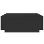 Schwarzer Couchtisch aus Ingenieurholz 100x100x40 cm von , Couchtisch - Ref: Foro24-3284050, Preis: 181,21 €, Rabatt: %