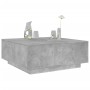 Mesa de centro madera ingeniería gris hormigón 100x100x40 cm de , Mesas de centro - Ref: Foro24-3284052, Precio: 179,49 €, De...