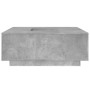 Mesa de centro madera ingeniería gris hormigón 100x100x40 cm de , Mesas de centro - Ref: Foro24-3284052, Precio: 179,49 €, De...