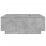 Mesa de centro madera ingeniería gris hormigón 100x100x40 cm de , Mesas de centro - Ref: Foro24-3284052, Precio: 179,49 €, De...