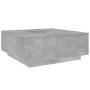 Mesa de centro madera ingeniería gris hormigón 100x100x40 cm de , Mesas de centro - Ref: Foro24-3284052, Precio: 179,49 €, De...