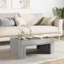 Mesa de centro con Infinity LED gris Sonoma 70x50x30 cm de , Mesas de centro - Ref: Foro24-847614, Precio: 93,22 €, Descuento: %