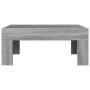 Mesa de centro con Infinity LED gris Sonoma 70x50x30 cm de , Mesas de centro - Ref: Foro24-847614, Precio: 94,56 €, Descuento: %