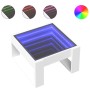 Mesa de centro con Infinity LED blanco 50x53x30 cm by , Coffee table - Ref: Foro24-847623, Price: 78,23 €, Discount: %