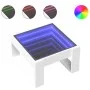Mitteltisch mit Infinity LED weiß 50x53x30 cm von , Couchtisch - Ref: Foro24-847623, Preis: 77,11 €, Rabatt: %