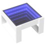 Mesa de centro con Infinity LED blanco 50x53x30 cm by , Coffee table - Ref: Foro24-847623, Price: 78,23 €, Discount: %