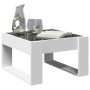 Mesa de centro con Infinity LED blanco 50x53x30 cm by , Coffee table - Ref: Foro24-847623, Price: 78,23 €, Discount: %
