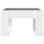 Mesa de centro con Infinity LED blanco 50x53x30 cm by , Coffee table - Ref: Foro24-847623, Price: 78,23 €, Discount: %