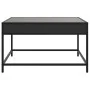 Mesa de centro con Infinity LED negro 70x50x41 cm de , Mesas de centro - Ref: Foro24-847682, Precio: 88,27 €, Descuento: %