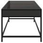Mesa de centro con Infinity LED negro 70x50x41 cm by , Coffee table - Ref: Foro24-847682, Price: 89,38 €, Discount: %