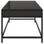 Mesa de centro con Infinity LED negro 70x50x41 cm de , Mesas de centro - Ref: Foro24-847682, Precio: 88,27 €, Descuento: %