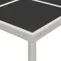 Mesa de comedor de jardín acero y vidrio 170x170x74,5 cm de vidaXL, Mesas de jardín - Ref: Foro24-313084, Precio: 174,17 €, D...