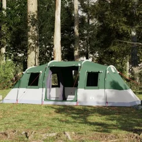 Tienda de campaña familiar túnel 6 personas impermeable verde by , tents - Ref: Foro24-4009416, Price: 248,52 €, Discount: %