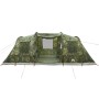 Tienda campaña familiar túnel 6 personas impermeable camuflaje