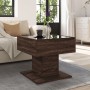 Mesa de centro y LED madera ingeniería marrón roble 50x50x45 cm von , Couchtisch - Ref: Foro24-847531, Preis: 91,28 €, Rabatt: %