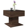 Mesa de centro y LED madera ingeniería marrón roble 50x50x45 cm von , Couchtisch - Ref: Foro24-847531, Preis: 91,28 €, Rabatt: %