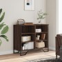 Aparador madera contrachapada roble marrón 91x35,5x74,5 cm von , Sideboards - Ref: Foro24-848553, Preis: 68,43 €, Rabatt: %