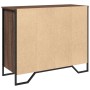 Aparador madera contrachapada roble marrón 91x35,5x74,5 cm von , Sideboards - Ref: Foro24-848553, Preis: 68,43 €, Rabatt: %