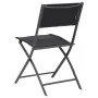 Folding garden chairs 4 units steel and textilene by vidaXL, Garden chairs - Ref: Foro24-313083, Price: 144,72 €, Discount: %