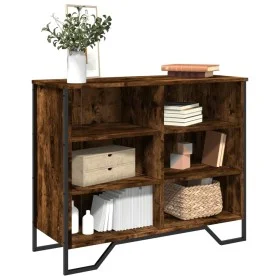 Aparador madera de ingeniería roble ahumado 91x35,5x74,5 cm von , Sideboards - Ref: Foro24-848551, Preis: 65,69 €, Rabatt: %