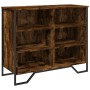 Aparador madera de ingeniería roble ahumado 91x35,5x74,5 cm by , Sideboards - Ref: Foro24-848551, Price: 66,50 €, Discount: %