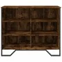 Aparador madera de ingeniería roble ahumado 91x35,5x74,5 cm von , Sideboards - Ref: Foro24-848551, Preis: 65,69 €, Rabatt: %