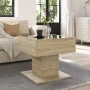 Mesa de centro y LED madera ingeniería roble Sonoma 50x50x45 cm von , Couchtisch - Ref: Foro24-847527, Preis: 82,66 €, Rabatt: %