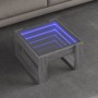 Mesa de centro con Infinity LED gris Sonoma 50x53x30 cm by , Coffee table - Ref: Foro24-847628, Price: 78,13 €, Discount: %