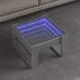 Mesa de centro con Infinity LED gris Sonoma 50x53x30 cm by , Coffee table - Ref: Foro24-847628, Price: 77,03 €, Discount: %