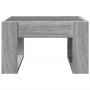 Mesa de centro con Infinity LED gris Sonoma 50x53x30 cm by , Coffee table - Ref: Foro24-847628, Price: 78,13 €, Discount: %