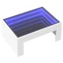 Mesa de centro con Infinity LED blanco 70x50x30 cm von , Couchtisch - Ref: Foro24-847609, Preis: 94,22 €, Rabatt: %