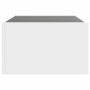 Mesa de centro con Infinity LED blanco 70x50x30 cm by , Coffee table - Ref: Foro24-847609, Price: 95,57 €, Discount: %