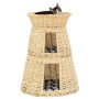 Drei Katzenkörbe mit Kissen aus natürlicher Weide, 47x34x60cm. von , Katzenmöbel - Ref: Foro24-170771, Preis: 86,60 €, Rabatt: %
