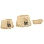 Set of 3 cat baskets with natural willow cushions 47x34x60cm by , Cat furniture - Ref: Foro24-170771, Price: 85,05 €, Discoun...