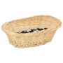 Drei Katzenkörbe mit Kissen aus natürlicher Weide, 47x34x60cm. von , Katzenmöbel - Ref: Foro24-170771, Preis: 86,60 €, Rabatt: %