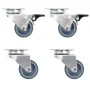 Double swivel wheels 8 units 50 mm by , Material handling - Ref: Foro24-277921, Price: 33,83 €, Discount: %