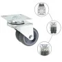 Double swivel wheels 8 units 50 mm by , Material handling - Ref: Foro24-277921, Price: 33,83 €, Discount: %
