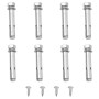 Toldo lateral retráctil para patio gris 600x160 cm by vidaXL, Umbrellas - Ref: Foro24-313379, Price: 105,29 €, Discount: %