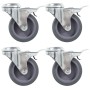Drehbare Räder mit Loch für Bolzen 16 Stück 75 mm von , Materialhandhabung - Ref: Foro24-277858, Preis: 68,89 €, Rabatt: %