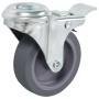 Drehbare Räder mit Loch für Bolzen 16 Stück 75 mm von , Materialhandhabung - Ref: Foro24-277858, Preis: 68,89 €, Rabatt: %