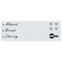 Magnetische weiße Glaswandtafel 60x20 cm von , Whiteboards - Ref: Foro24-30110, Preis: 19,13 €, Rabatt: %