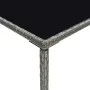 Synthetic rattan and gray glass high garden table 70x70x110 cm by vidaXL, Garden tables - Ref: Foro24-313459, Price: 71,00 €,...
