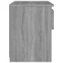 Gray Sonoma plywood bedside table 40x30x39cm by , Nightstands - Ref: Foro24-815131, Price: 38,84 €, Discount: %