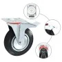 Swivel wheels 4 units 200 mm by , Material handling - Ref: Foro24-143460, Price: 64,46 €, Discount: %