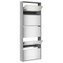 Shoe cabinet and mirror 5 levels gray Sonoma 63x17x169.5 cm by , Shoe racks and shoe organizers - Ref: Foro24-3228284, Price:...