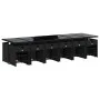 Set de muebles jardín 17 pzas con cojines ratán sintético negro de , Conjuntos de jardín - Ref: Foro24-3211183, Precio: 1,00 ...