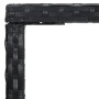 High garden table made of synthetic rattan and black glass 70x70x110 cm by vidaXL, Garden tables - Ref: Foro24-313458, Price:...